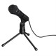 Hama MIC-P35 Allround Microphone, PC and Notebook, 3.5mm Jack Plug, Black