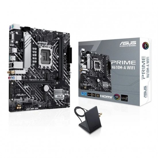 ASUS PRIME H610M-A WIFI Intel H610 LGA 1700 Micro ATX