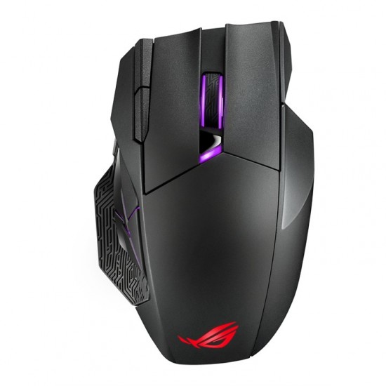 ASUS ROG Spatha X Mouse Gaming Right-Hand RF Wireless + USB Type-C Optical 19000 DPI