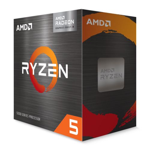 AMD Ryzen 5 5600G CPU with Wraith Stealth Cooler, AM4, 3.9GHz (4.4