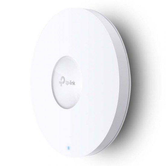 TP-LINK (EAP610 NEW) AX1800 Dual Band Ceiling Mount Wi-Fi 6 Access Point, PoE+, GB LAN, Omada Mesh, Free Software TP-LINK (EAP610 NEW) AX1800 Dual Band Ceiling Mount Wi-Fi 6 Access Point, PoE+, GB LAN, Omada Mesh, Free Software