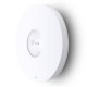 TP-LINK (EAP610 NEW) AX1800 Dual Band Ceiling Mount Wi-Fi 6 Access Point, PoE+, GB LAN, Omada Mesh, Free Software TP-LINK (EAP610 NEW) AX1800 Dual Band Ceiling Mount Wi-Fi 6 Access Point, PoE+, GB LAN, Omada Mesh, Free Software