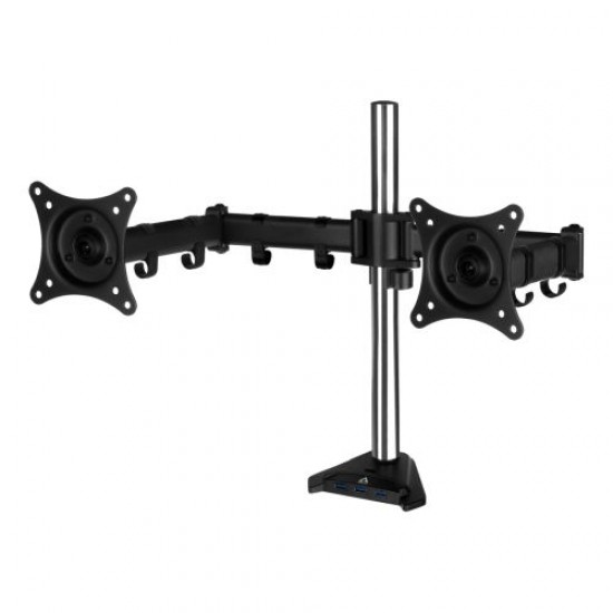 ARCTIC Z2 Pro (Gen3) Dual Monitor Arm with 4-Port USB 3.0 Hub, Up to 34" Monitors / 29" Ultrawide, 180° Swivel, 360° Rotation ARCTIC Z2 Pro (Gen3) Dual Monitor Arm with 4-Port USB 3.0 Hub, Up to 34" Monitors / 29" Ultrawide, 180° Swivel, 360° Rotation