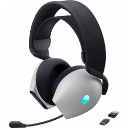 Alienware AW725H Headset Wired & Wireless Head-Band Gaming USB Type-C Bluetooth Black, White