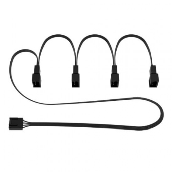 ARCTIC 4-pin PWM Fan Splitter Cable - PST Splitter Cable for 4 Case Fans ARCTIC 4-pin PWM Fan Splitter Cable - PST Splitter Cable for 4 Case Fans