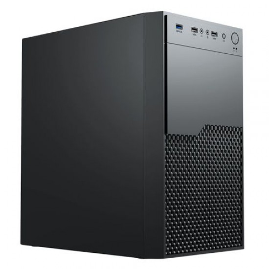 Vida Enterprise Black Office Case, Micro ATX, 12cm Fan, Mesh Front Vida Enterprise Black Office Case, Micro ATX, 12cm Fan, Mesh Front