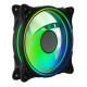 Vida Infinity01 12cm ARGB Dual Ring PWM Case Fan, Hydraulic Bearing, Infinity Mirror Effect, 500-1500 RPM, Black Vida Infinity01 12cm ARGB Dual Ring PWM Case Fan, Hydraulic Bearing, Infinity Mirror Effect, 500-1500 RPM, Black