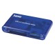 Hama External 35-in-1 USB 2.0 Card Reader, Blue, USB Powered Hama External 35-in-1 USB 2.0 Card Reader, Blue, USB Powered