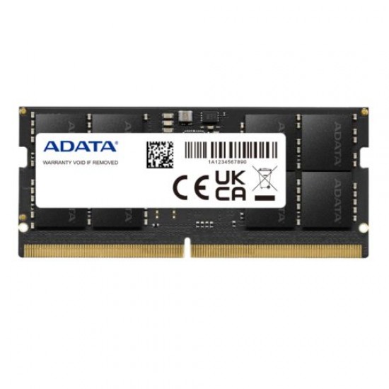 ADATA Premier 16GB, DDR5, 4800MHz (PC5-38400), CL40, 1.1V, ECC, SODIMM Memory ADATA Premier 16GB, DDR5, 4800MHz (PC5-38400), CL40, 1.1V, ECC, SODIMM Memory
