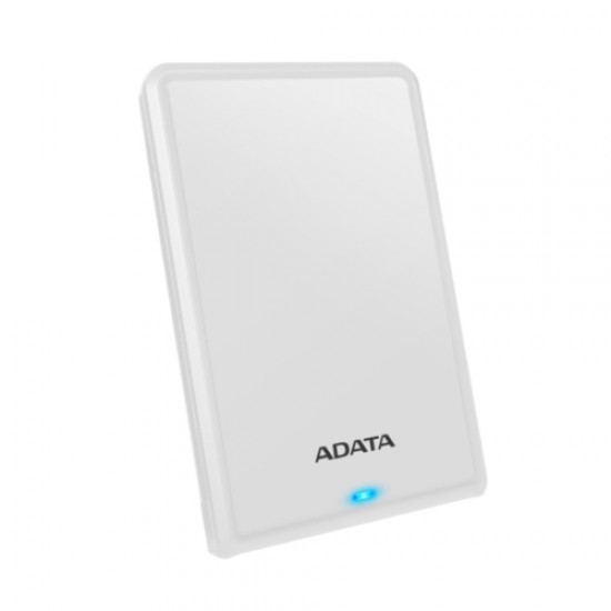 ADATA 1TB HV620S Slim External Hard Drive, 2.5", USB 3.2, 11.5mm Thick, White ADATA 1TB HV620S Slim External Hard Drive, 2.5", USB 3.2, 11.5mm Thick, White