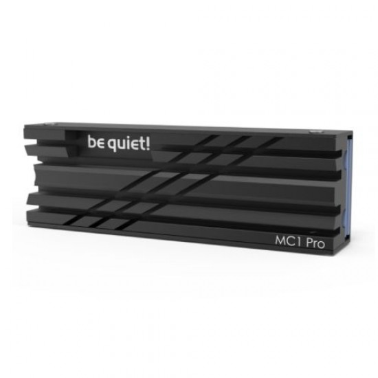 Be Quiet! MC1 PRO M.2 SSD Cooler w/ Integrated Heat Pipe, For Single & Double Sided M.2 2280 Modules Be Quiet! MC1 PRO M.2 SSD Cooler w/ Integrated Heat Pipe, For Single & Double Sided M.2 2280 Modules