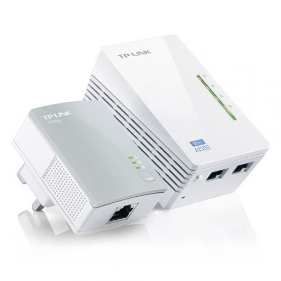 TP-LINK (TL-WPA4220KIT) 300Mbps AV600 Wireless N Powerline Adapter Kit TP-LINK (TL-WPA4220KIT) 300Mbps AV600 Wireless N Powerline Adapter Kit