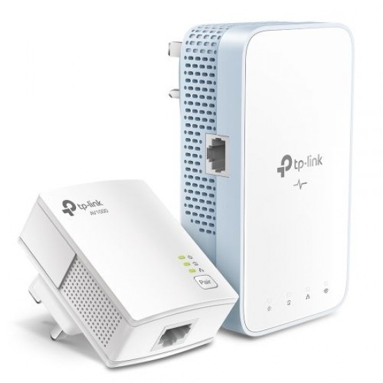 TP-LINK (TL-WPA7517 KIT) AC1200 Wireless Dual Band Powerline Adapter Kit, AV2 1000, 1-Port TP-LINK (TL-WPA7517 KIT) AC1200 Wireless Dual Band Powerline Adapter Kit, AV2 1000, 1-Port