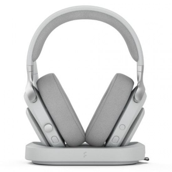 Fractal Design Scape (Light) Gaming Headset, Wireless/Btooth/USB, Custom-Tuned Drivers, EQ Presets, 40 Hours Battery, Charging Stand, Ambient Lighting