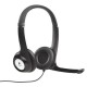 Logitech H390 USB Headset with Boom Microphone, In-line Controls, Enhanced Digital Audio, Padded Headband & Earcups