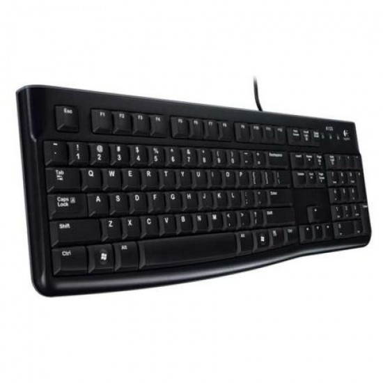 Logitech K120 Wired Keyboard, USB, Low Profile, Quiet Keys, OEM Logitech K120 Wired Keyboard, USB, Low Profile, Quiet Keys, OEM
