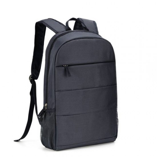 Spire 15.6" Laptop Backpack, 2 Internal Compartments, Front Pocket, Black, OEM Spire 15.6" Laptop Backpack, 2 Internal Compartments, Front Pocket, Black, OEM