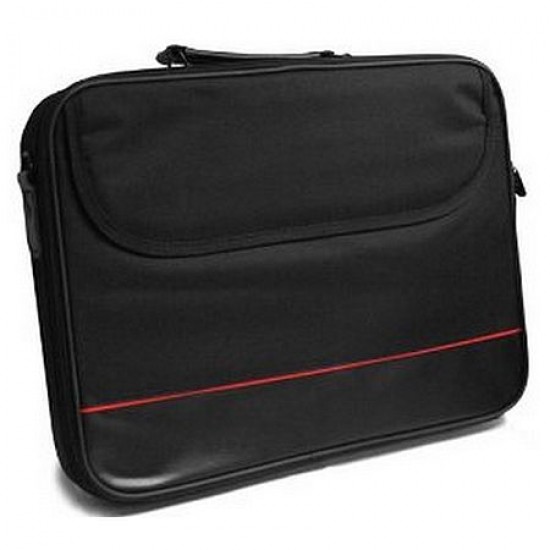 Spire 15.6" Laptop Carry Case, Black with front Storage Pocket Spire 15.6" Laptop Carry Case, Black with front Storage Pocket