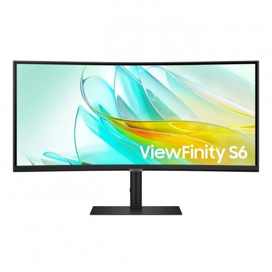 Samsung ViewFinity LS34C652UAUXEN computer monitor 86.4 cm (34) 3440 x 1440 pixels 4K Ultra HD LED Black"