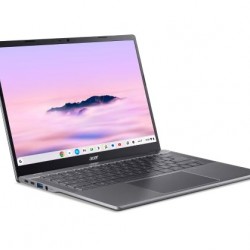Acer Chromebook Plus 514 CBE594-2-TCO-340Q Intel Core 3 100U 35.6 Cm (14) WUXGA 8 GB LPDDR5x-SDRAM 256 GB SSD Wi-Fi 7 (802.11be) ChromeOS Grey"