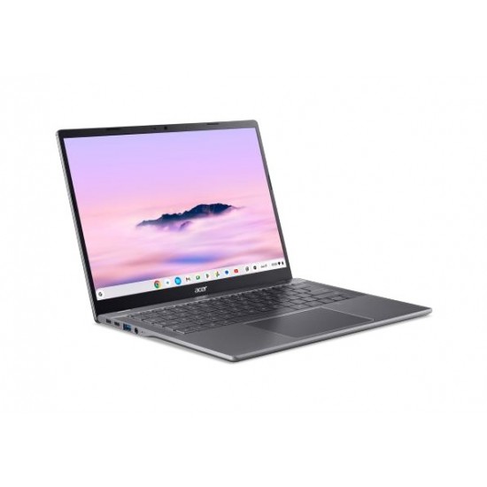 Acer Chromebook Plus 514 CBE594-2-TCO-340Q Intel Core 3 100U 35.6 Cm (14) WUXGA 8 GB LPDDR5x-SDRAM 256 GB SSD Wi-Fi 7 (802.11be) ChromeOS Grey"