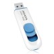 ADATA 16GB C008 USB 2.0 Memory Pen, Retractable, Capless, White ADATA 16GB C008 USB 2.0 Memory Pen, Retractable, Capless, White