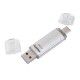 Hama C-Laeta 32GB USB-A & USB-C Memory Pen, Metal Casing, OTG, 40 MB/s Hama C-Laeta 32GB USB-A & USB-C Memory Pen, Metal Casing, OTG, 40 MB/s