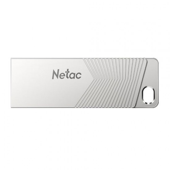 Netac 32GB UM1 USB 3.2 Memory Pen, Zinc Alloy Casing, Key Ring, Pearl Nickel Colour Netac 32GB UM1 USB 3.2 Memory Pen, Zinc Alloy Casing, Key Ring, Pearl Nickel Colour