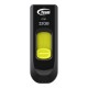 Team 32GB C141 Yellow USB 2.0 Memory Pen, Retractable Design, Ultra-thin 9.5mm Team 32GB C141 Yellow USB 2.0 Memory Pen, Retractable Design, Ultra-thin 9.5mm