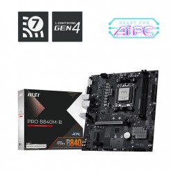 MSI PRO B840M-B Motherboard AMD B840 Socket AM5 Micro ATX