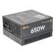 Vida 650W Heracles Black ATX Gaming PSU, 80+ Bronze, 14cm Ultra-Quiet FDM Fan, Flat Black Cables, Power Lead Not Included Vida 650W Heracles Black ATX Gaming PSU, 80+ Bronze, 14cm Ultra-Quiet FDM Fan, Flat Black Cables, Power Lead Not Included