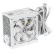 Vida Lite 650W ATX PSU, Fluid Dynamic Ultra-Quiet Fan, PCIe, Flat White Cables, Power Lead Not Included, White Vida Lite 650W ATX PSU, Fluid Dynamic Ultra-Quiet Fan, PCIe, Flat White Cables, Power Lead Not Included, White