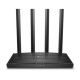 TP-LINK (Archer C6), AC1200 (867+300) Wireless Dual Band GB Cable Router, 4-Port, MU-MIMO, Access Point Mode