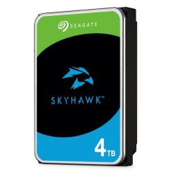 Seagate 3.5", 4TB, SATA3, SkyHawk Surveillance Hard Drive, 256MB Cache, 16 Drive Bays Supported, 24/7, CMR