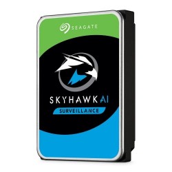 Seagate 3.5", 8TB, SATA3, SkyHawk AI Surveillance Hard Drive, 7200RPM, 256MB Cache, 24/7