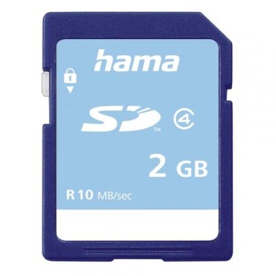 Hama 2GB SD Card, Class 4, 10MB/s Hama 2GB SD Card, Class 4, 10MB/s