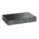 TP-LINK (TL-SF1016DS) 16-Port 10/100Mbps Unmanaged Desktop/Rackmount Switch, 13-inch Steel Case