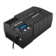 CyberPower BRICs 700VA Line Interactive UPS, 420W, LCD Display, 6x UK Plug, AVR Energy Saving, Wall Mountable CyberPower BRICs 700VA Line Interactive UPS, 420W, LCD Display, 6x UK Plug, AVR Energy Saving, Wall Mountable