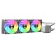 Vida TriFrost 360mm ARGB Liquid CPU Cooler, 3x ARGB PWM Fans, ARGB CPU Block, 300W TDP, White